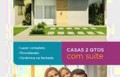 Imagem: A casa em condomínio possui 2 Dormitórios, 2 Banheiros, 1