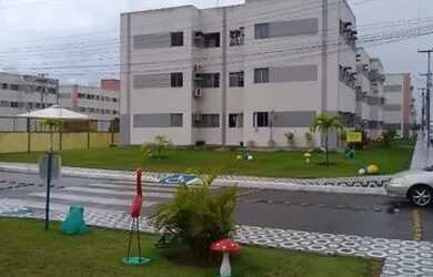 Imagem: O apartamento possui 1 Dormitório, 1 Banheiro, 1 Vaga na garagem