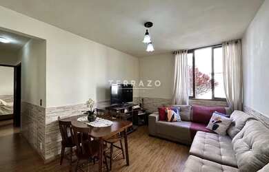 Imagem: O apartamento possui 2 Dormitórios, 1 Banheiro, 1 Vaga na garagem