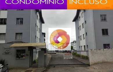 Imagem: O apartamento possui 2 Dormitórios, 1 Banheiro, 1 Vaga na garagem