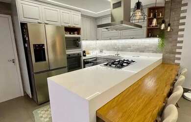 Imagem 7: Maravilhoso apartamento, todo mobiliado, moveis planejados e ar condicionado