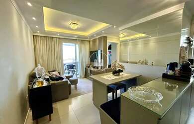 Imagem: O apartamento possui 2 Dormitórios, 2 Banheiros, 1 Vaga na