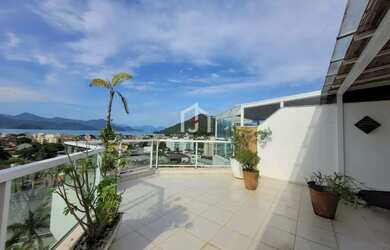 Imagem: O apartamento na cobertura possui 3 Dormitórios, 4 Banheiros