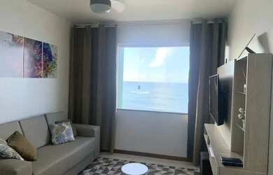 Imagem: O apartamento possui 1 Dormitório, 1 Banheiro, 1 Vaga na garagem