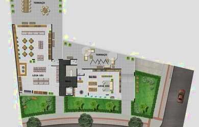 Imagem: O depósito possui 2 Vagas na garagem, 105m² de Área e Imóvel