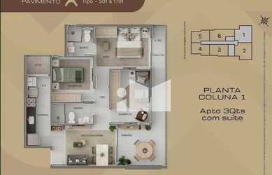 Imagem 9: Apartamento com 2 dormitórios à venda, 60 m² por R$ 665.000,00 - Praia...