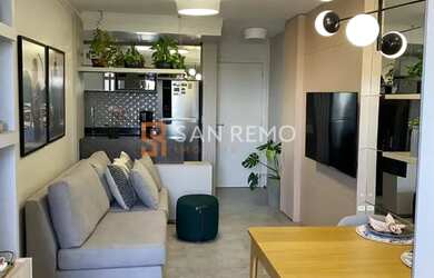 Imagem: O apartamento possui 2 Dormitórios, 2 Banheiros, 1 Vaga na