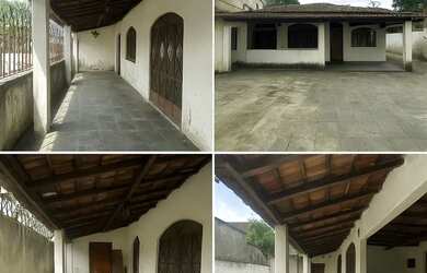 Imagem: A casa possui 3 Dormitórios, 2 Banheiros, 2 Vagas na garagem