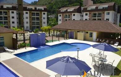 Imagem: O apartamento na cobertura possui 3 Dormitórios, 2 Banheiros