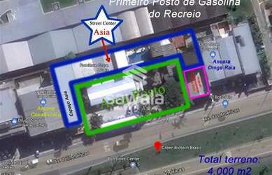 Imagem: O depósito possui 5 Vagas na garagem, 4.000m² de Área e