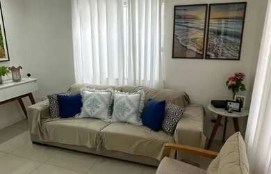 Imagem: A casa em condomínio possui 3 Dormitórios, 2 Banheiros, 2