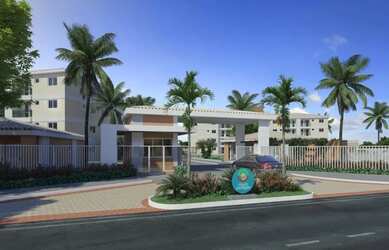 Imagem: O apartamento possui 2 Dormitórios, 2 Banheiros e 1 Vaga na