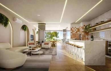 Imagem 4: Apartamento na planta com 2 dormitórios sendo 1 suíte e 1 vaga de garagem...