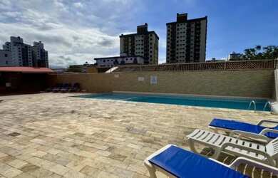 Imagem: O apartamento possui 1 Dormitório, 1 Banheiro, 1 Vaga na garagem