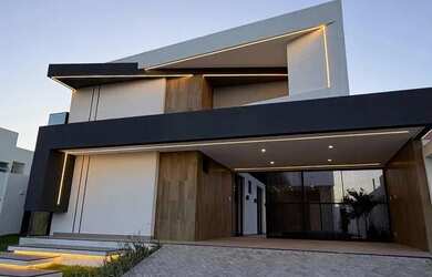 Imagem: A casa em condomínio possui 3 Dormitórios, 5 Banheiros, 4