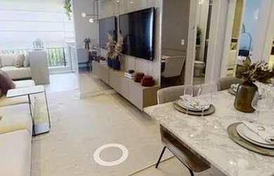 Imagem: O apartamento possui 2 Dormitórios, 2 Banheiros, 1 Vaga na