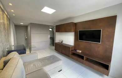 Imagem: O apartamento possui 1 Dormitório, 1 Banheiro, 1 Vaga na garagem