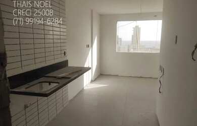 Imagem: O apartamento possui 1 Dormitório, 1 Banheiro, 1 Vaga na garagem