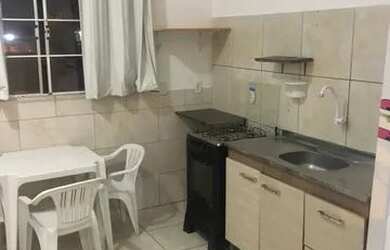 Imagem: O apartamento possui 1 Dormitório, 1 Banheiro, Imóvel mobiliado