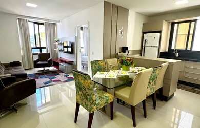 Imagem 2: 1 dorm Mobiliado, equipado e climatizado - área de lazer completa