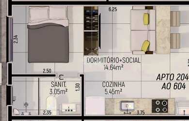 Imagem 14: Residencial Origem centro de Santa Maria-RS