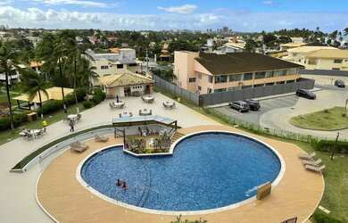 Imagem 2: Apart-Hotel com 163 m3 de área total e 129 m2 privativos, com Cobertura, Mobiliada, Frente