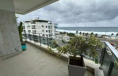 Imagem 2: Lopes Enjoy Barra Vende Cobertura 4 suítes, FRONTAL MAR, 271 m², 2 vagas,...