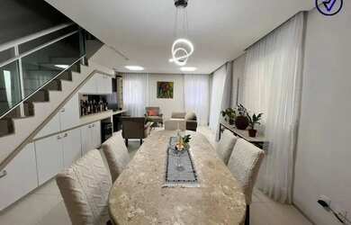 Imagem: A casa em condomínio possui 3 Dormitórios, 5 Banheiros, 2