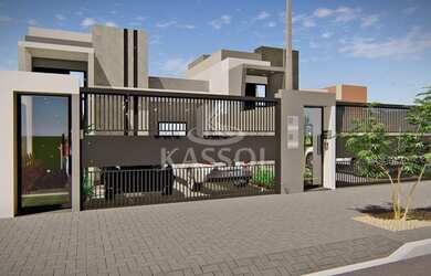 Imagem: A casa possui 2 Dormitórios, 2 Banheiros, 2 Vagas na garagem