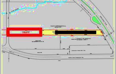 Imagem 2: Area 6.539 m2 frente Asfalto ao lado Novo Atacado RedeFort - Campo Bom...