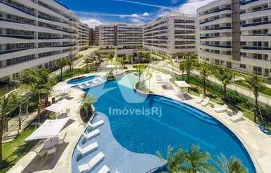 Imagem: O apartamento na cobertura possui 3 Dormitórios, 5 Banheiros