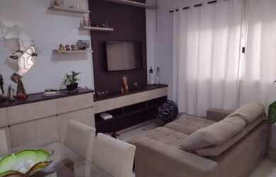 Imagem: A casa em condomínio possui 3 Dormitórios, 2 Banheiros, 2