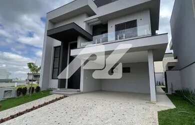 Imagem: A casa em condomínio possui 4 Dormitórios, 5 Banheiros, 4