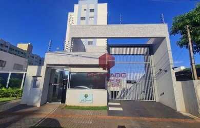 Imagem: O apartamento possui 1 Dormitório, 1 Banheiro, 1 Vaga na garagem