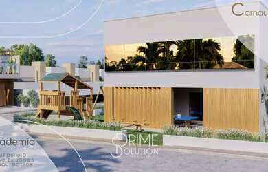 Imagem: A casa em condomínio possui 4 Dormitórios, 4 Banheiros, 3