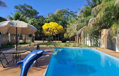 Imagem: A casa em condomínio possui 3 Dormitórios, 4 Banheiros, 5