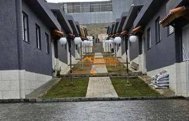 Imagem: A casa em condomínio possui 1 Dormitório, 1 Banheiro, 37m²