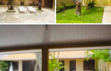 Imagem: A casa possui 3 Dormitórios e 3 Vagas na garagem e está localizado