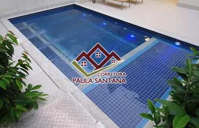 Imagem: A casa em condomínio possui 4 Dormitórios, 4 Banheiros, 2