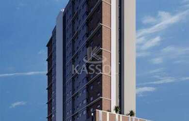 Imagem: O apartamento possui 1 Dormitório, 2 Banheiros, 1 Vaga na garagem