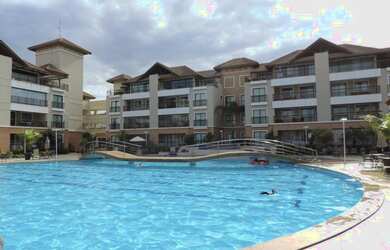 Imagem: O apartamento na cobertura possui 4 Dormitórios, 5 Banheiros