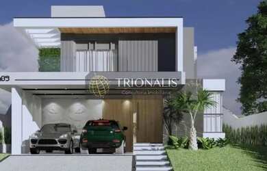 Imagem: A casa em condomínio possui 3 Dormitórios, 4 Banheiros, 2