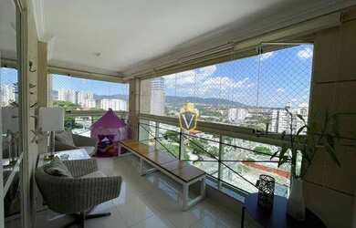 Imagem: O apartamento possui 4 Dormitórios, 4 Banheiros, 3 Vagas na