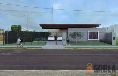 Imagem: A casa possui 3 Dormitórios, 1 Banheiro, 2 Vagas na garagem