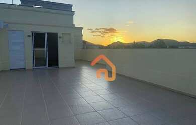 Imagem: O apartamento na cobertura possui 2 Dormitórios, 2 Banheiros