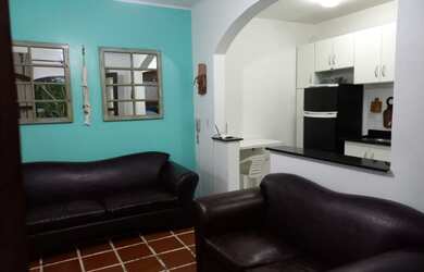 Imagem: O apartamento possui 1 Dormitório, 1 Vaga na garagem e está