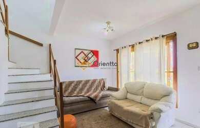 Imagem: A casa em condomínio possui 2 Dormitórios, 3 Banheiros, 1