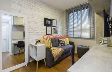 Imagem: O apartamento possui 1 Dormitório, 1 Banheiro, 23m² de Área