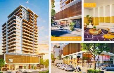 Imagem: O apartamento possui 1 Dormitório, 1 Banheiro, 1 Vaga na garagem