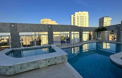 Imagem 7: Apartamento à venda Santos/SP Boqueirão sacada 1 suíte lazer piscina